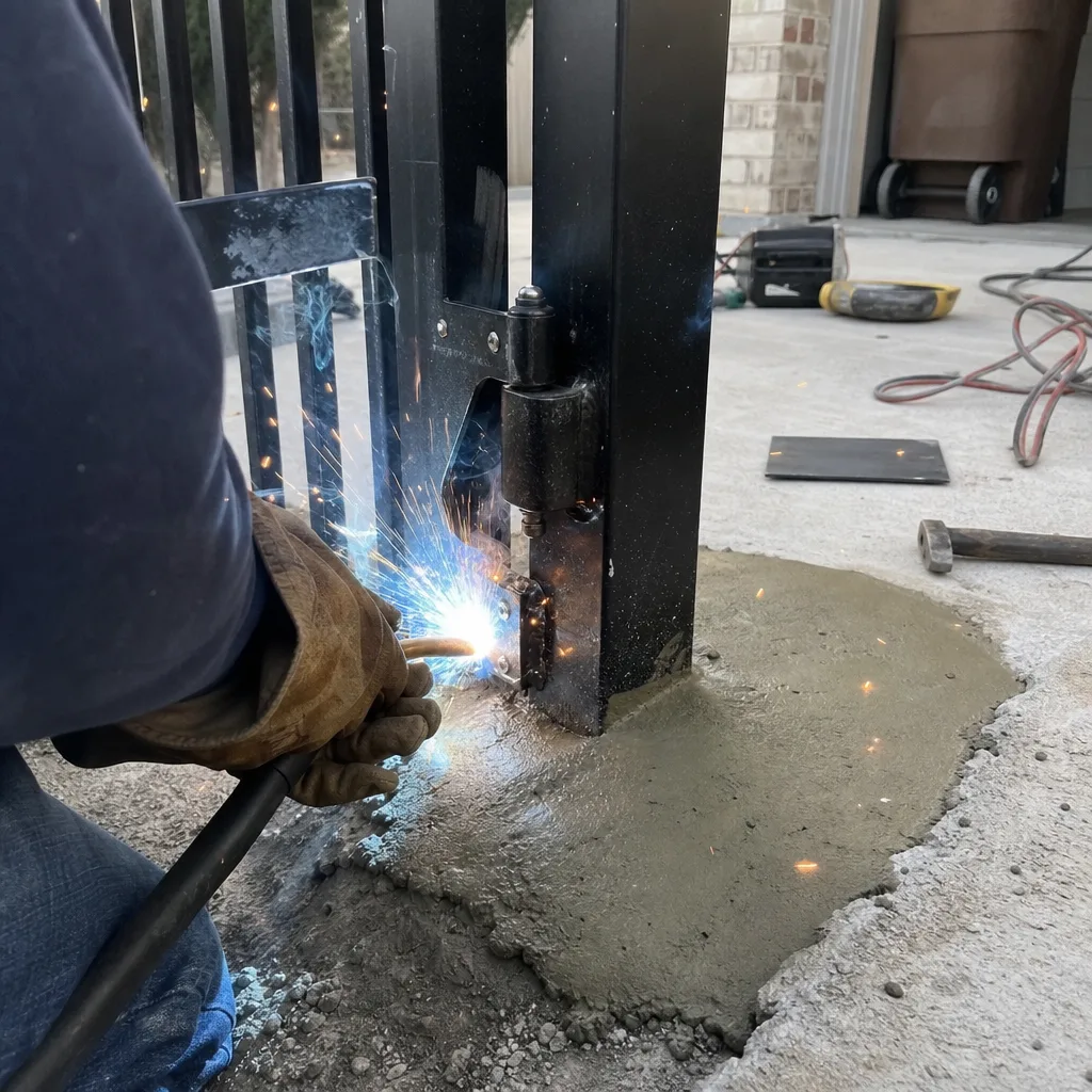 Pedestrian Gate Installation
